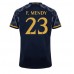 Real Madrid Ferland Mendy #23 Bortedrakt 2023-24 Korte ermer